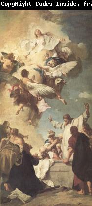 PIAZZETTA, Giovanni Battista The Assumption of the Virgin (mk05)